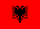 Flagge Albanien