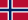 Flagge Norwegen