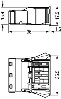 770-763 WAGO Gerätesteckverbinder Bild 2