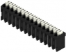 Leiterplattenklemme, 14-polig, RM 3.81 mm, 0,13-1,5 mm², 12 A, Federklemmanschluss, schwarz, 1870030000