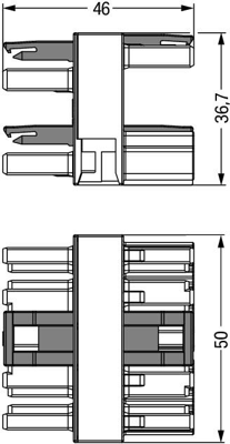 770-609 WAGO Gerätesteckverbinder Bild 2