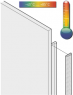 Front Panel EMC Textile Shielding Kit, -40+85°C,3 HE, 100 Stk.