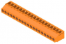 Leiterplattenklemme, 19-polig, RM 5.08 mm, 0,08-6,0 mm², 20 A, Schraubanschluss, orange, 2432080000