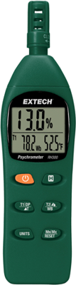 RH300 Extech Thermometer, Anzeigegeräte