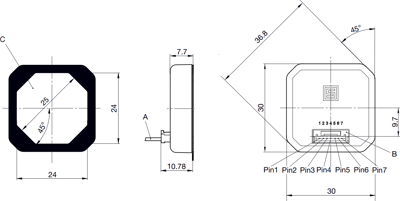 3-132-515 SCHURTER Piezotaster Bild 2