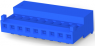 Buchsengehäuse, 9-polig, RM 2.54 mm, abgewinkelt, blau, 3-643815-9