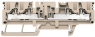 Trenn- und Messtrenn Reihenklemme, Push-in-Anschluss, 0,5-4,0 mm², 24 A, 6 kV, dunkelbeige, 1933890000