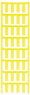 Polyamid Kabelmarkierer, beschriftbar, (B x H) 21 x 8.4 mm, max. Bündel-Ø 7.8 mm, gelb, 1919170000