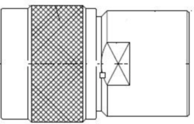 172113H243 Amphenol RF Koaxialsteckverbinder Bild 3