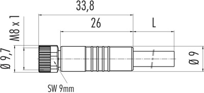 77 3606 0000 50003-0200 binder Sensor-Aktor Kabel Bild 2