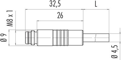 79 3409 42 03 binder Sensor-Aktor Kabel Bild 2