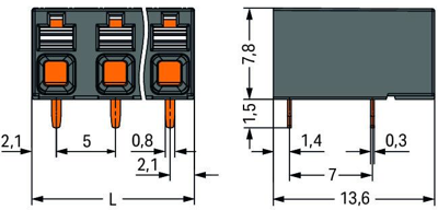 2086-3222/300-000 WAGO PCB Terminal Blocks Image 5