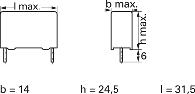 B32654A1104J000 TDK (EPCOS) Folienkondensatoren Bild 3