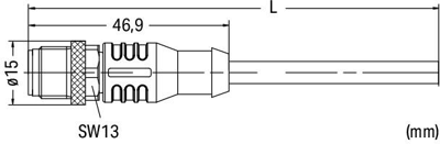 756-5311/030-015 WAGO Sensor-Aktor Kabel Bild 2