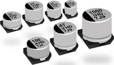 EEEHD1V100AR Panasonic Electrolytic Capacitors