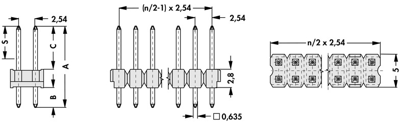 10055148 Fischer Elektronik PCB Connection Systems Image 3