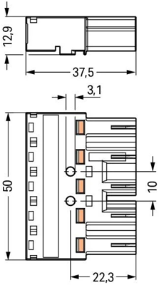 770-255/062-000 WAGO Device Connectors Image 2