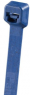 Kabelbinder, lösbar, Polypropylen, (L x B) 186 x 4.8 mm, Bündel-Ø 3.3 bis 47 mm, dunkelblau, -40 bis 115 °C