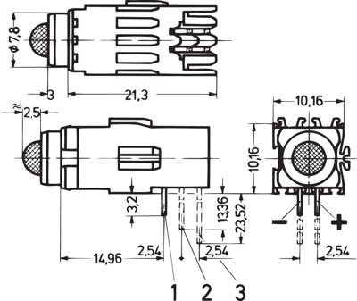 69004-250 SCHROFF Signallampen, Signalleuchten