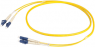 LWL-Patchkabel, LC-Duplex auf LC-Duplex, 0.5 m, OS2, Singlemode 9/125 µm