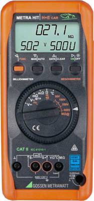 METRAHIT H+E CAR SET Gossen Metrawatt Multimeter