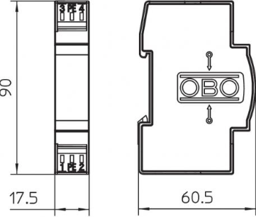 5098630 OBO Bettermann Überspannungsschutz Bild 3