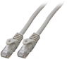 Patchkabel, RJ45-Stecker, gerade auf RJ45-Stecker, gerade, Cat 5e, U/UTP, LSZH, 0.5 m, grau