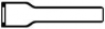 Flachprofil-Warmschrumpfmuffe, gerade, S1 (43.7/34.04 mm), S2 (43.7/12.2 mm), 053007-000