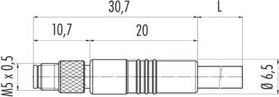 79 3107 55 04 binder Sensor-Aktor Kabel Bild 2