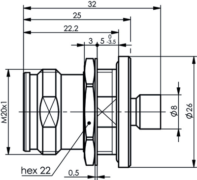 100025260 Telegärtner Coaxial Connectors Image 2