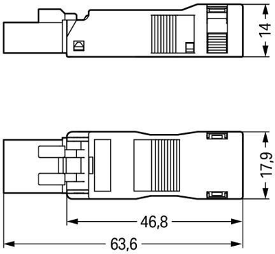 890-113 WAGO Gerätesteckverbinder Bild 2