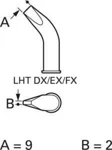 LHT FX Weller Soldering tips, desoldering tips and hot air nozzles