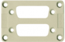 Adapterplatte für Hochbelastbare Steckverbinder, 1666210000