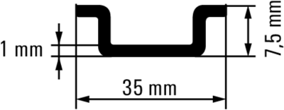 0383410000 Weidmüller Hutschienen Bild 2