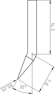 RTP 001 C X Weller Soldering tips, desoldering tips and hot air nozzles Image 3