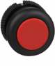 Drucktaster, unbeleuchtet, tastend, Bund rund, rot, Frontring schwarz, Einbau-Ø 22 mm, XACA9414