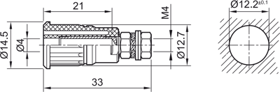 66.7049-21 Stäubli Electrical Connectors Laborsteckverbinder Bild 2