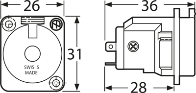 SCDX Neutrik Zubehör für AV Steckverbinder Bild 2