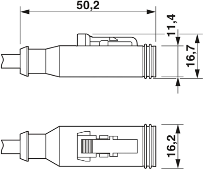 1414994 Phoenix Contact Sensor-Aktor Kabel Bild 2