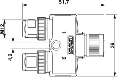 1419946 Phoenix Contact Sensor-Aktor Adapter Bild 4