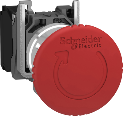 XB4BS8442 Schneider Electric Not-Aus-Schalter Bild 1