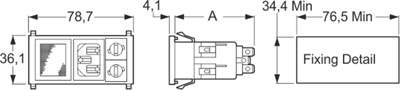 BZV03/Z0000/05 BULGIN Device Connectors Image 2