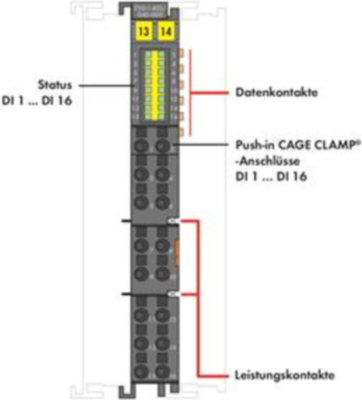 750-1405/040-000 WAGO Digitalmodule Bild 2