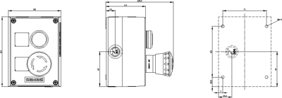 3SU1802-0NB00-2AB2 Siemens Control Devices in Housings Image 2