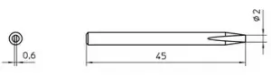 SPI15211 Weller Lötspitzen, Entlötspitzen und Heißluftdüsen