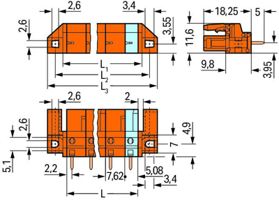 232-766/047-000 WAGO PCB Connection Systems Image 2