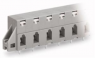 Leiterplattenklemme, 4-polig, RM 10 mm, 0,08-2,5 mm², 16 A, Käfigklemme, grau, 741-524
