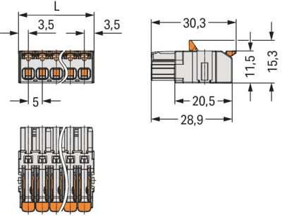 2721-1116/326-000 WAGO Steckverbindersysteme Bild 2