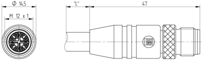 15471 Lumberg Automation Sensor-Aktor Kabel