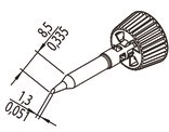 0142ADLF13/SB Ersa Lötspitzen, Entlötspitzen und Heißluftdüsen Bild 2